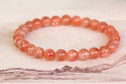 Bracelet "Amour Sublime" en Quartz Doré (Fraise)