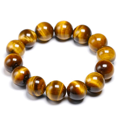Bracelet "Bouclier de Protection" en Œil de Tigre