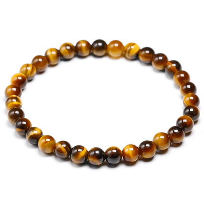 Bracelet "Bouclier de Protection" en Œil de Tigre