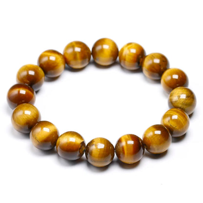Bracelet "Bouclier de Protection" en Œil de Tigre