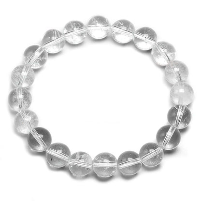 Bracelet "Clarté Spirituelle" en Cristal de Roche Véritable Certifié