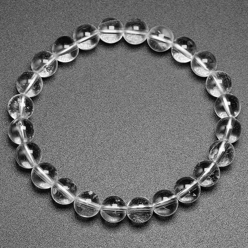 Bracelet "Clarté Spirituelle" en Cristal de Roche Véritable Certifié
