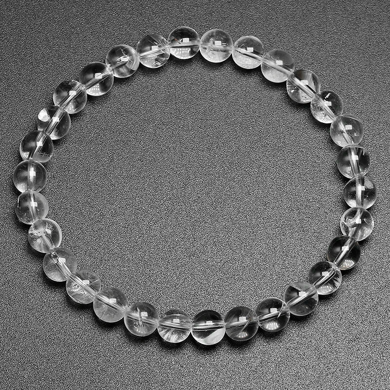 Bracelet "Clarté Spirituelle" en Cristal de Roche Véritable Certifié