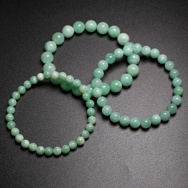 Bracelet "Guérison Spirituelle" en Jade Vert