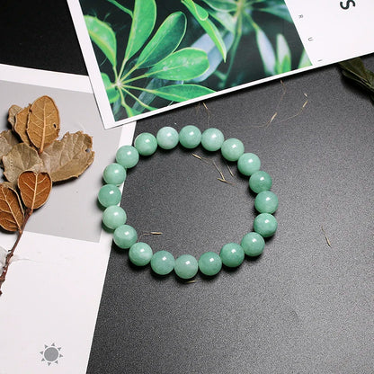 Bracelet "Guérison Spirituelle" en Jade Vert