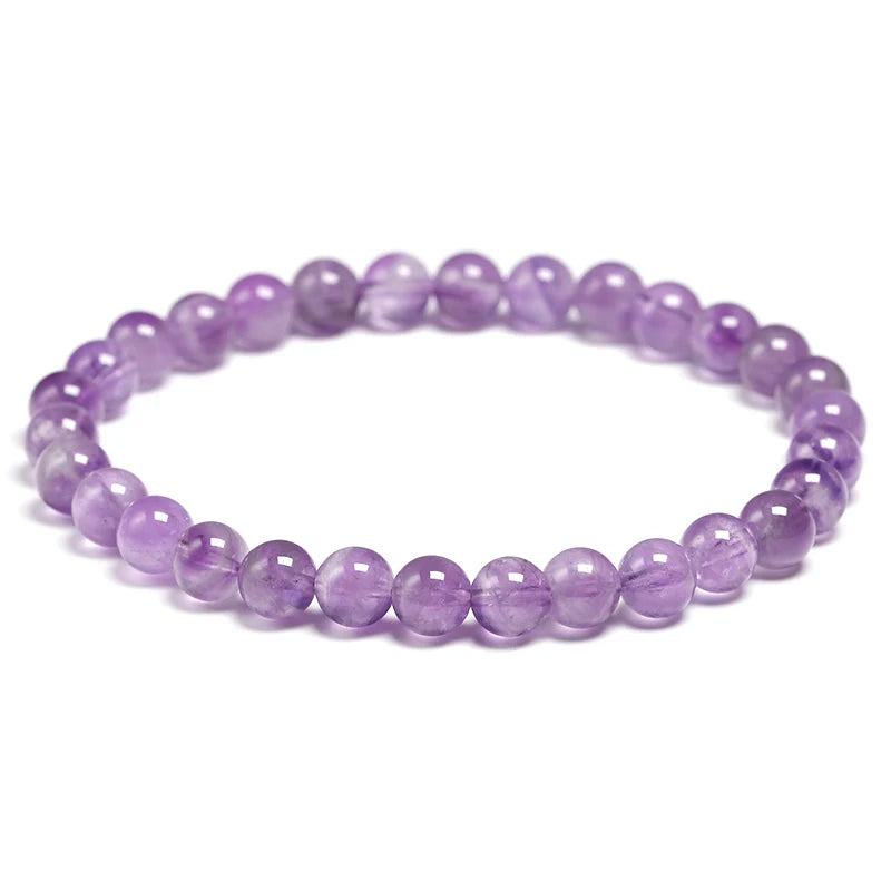Bracelet "Harmonie & Sérénité" en Améthyste Véritable Certifiée
