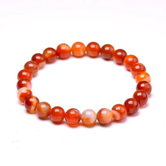 Bracelet "Pierre de Feu" en Cornaline
