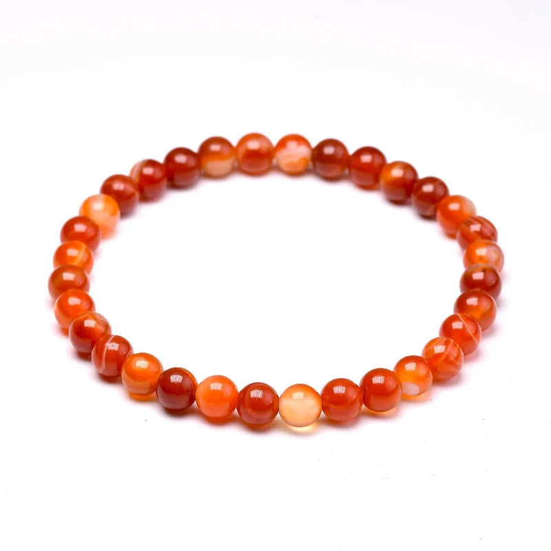 Bracelet "Pierre de Feu" en Cornaline