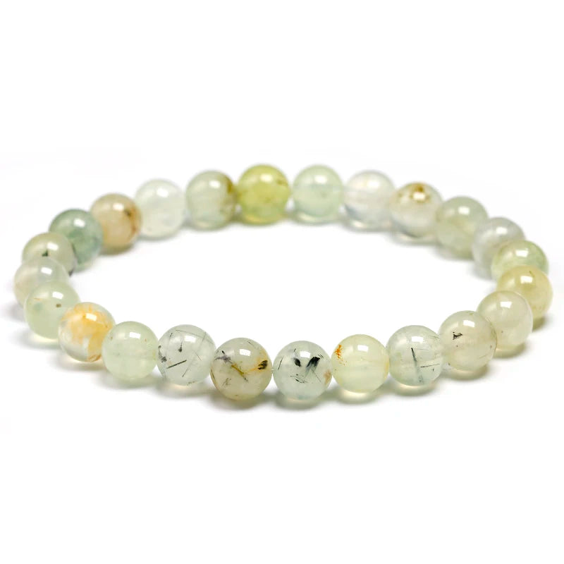 Bracelet "Pierre de Guérison Intérieure" en Prehnite