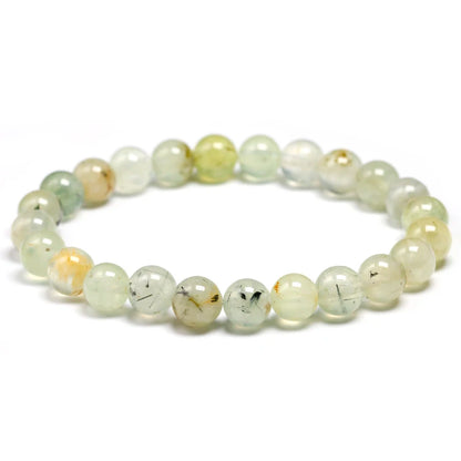 Bracelet "Pierre de Guérison Intérieure" en Prehnite