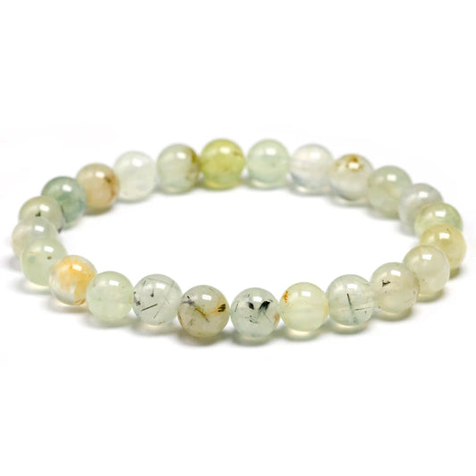 Bracelet "Pierre de Guérison Intérieure" en Prehnite