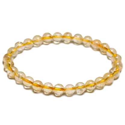 Bracelet "Pierre de Joie" en Citrine Véritable Certifiée