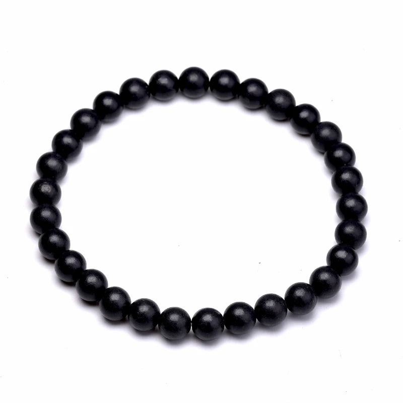 Bracelet "Pierre de Protection Ultime" en Shungite