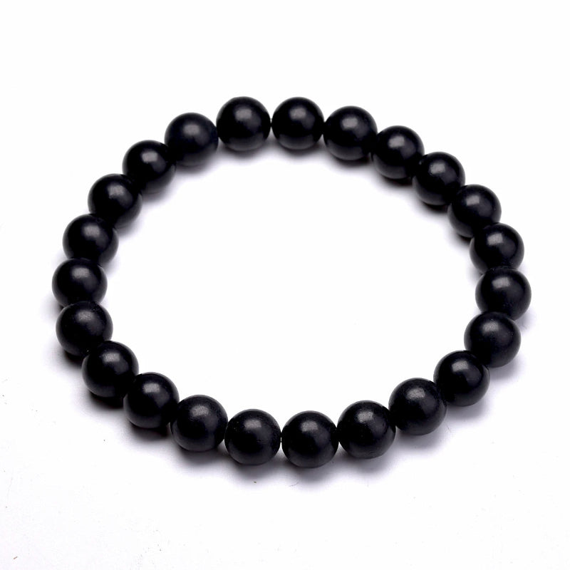 Bracelet "Pierre de Protection Ultime" en Shungite