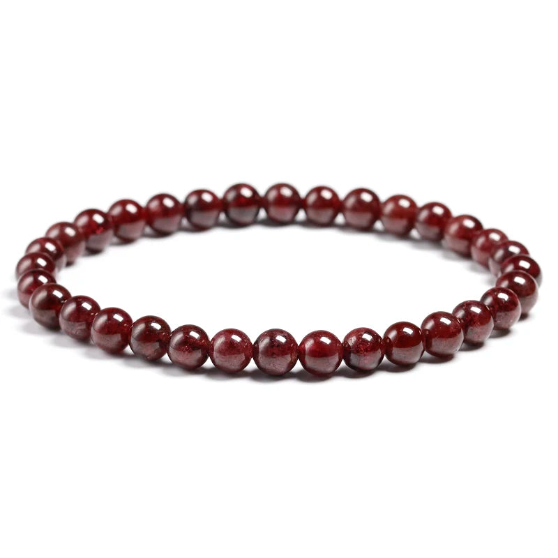 Bracelet "Pierre de Vitalité" en Grenat