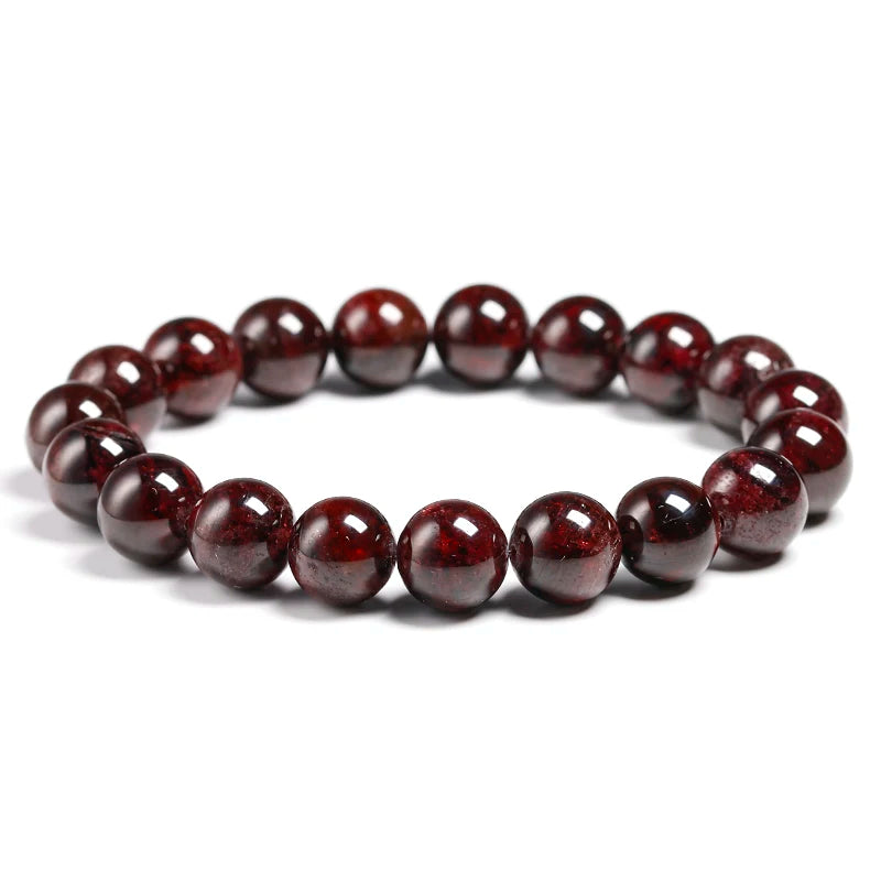 Bracelet "Pierre de Vitalité" en Grenat