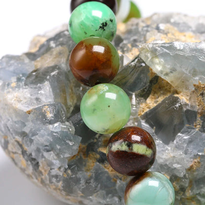 Bracelet "Pierre Sacrée" en Jade Véritable Certifié