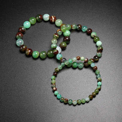Bracelet "Pierre Sacrée" en Jade Véritable Certifié